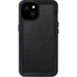 Black Brushed Steel Texture iPhone 15 Plus Waterproof Case